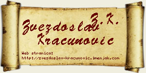 Zvezdoslav Kračunović vizit kartica